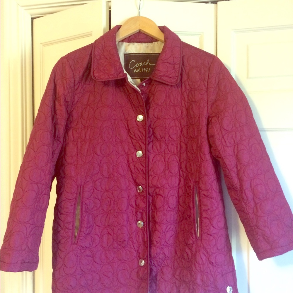 Coach Quilted Jacket